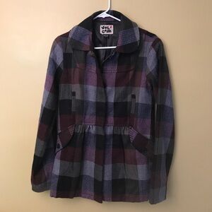Plaid jacket for Fall lightweight